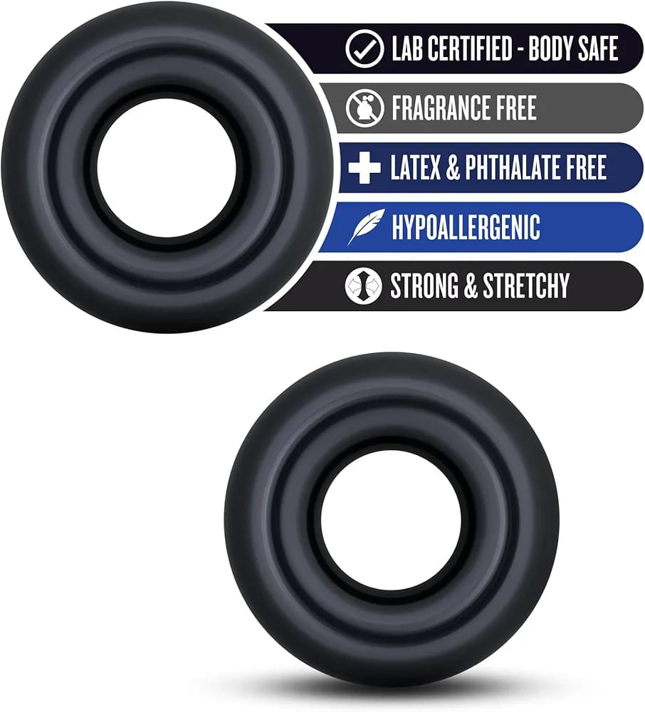 Premium Silicone Performance Ring Set